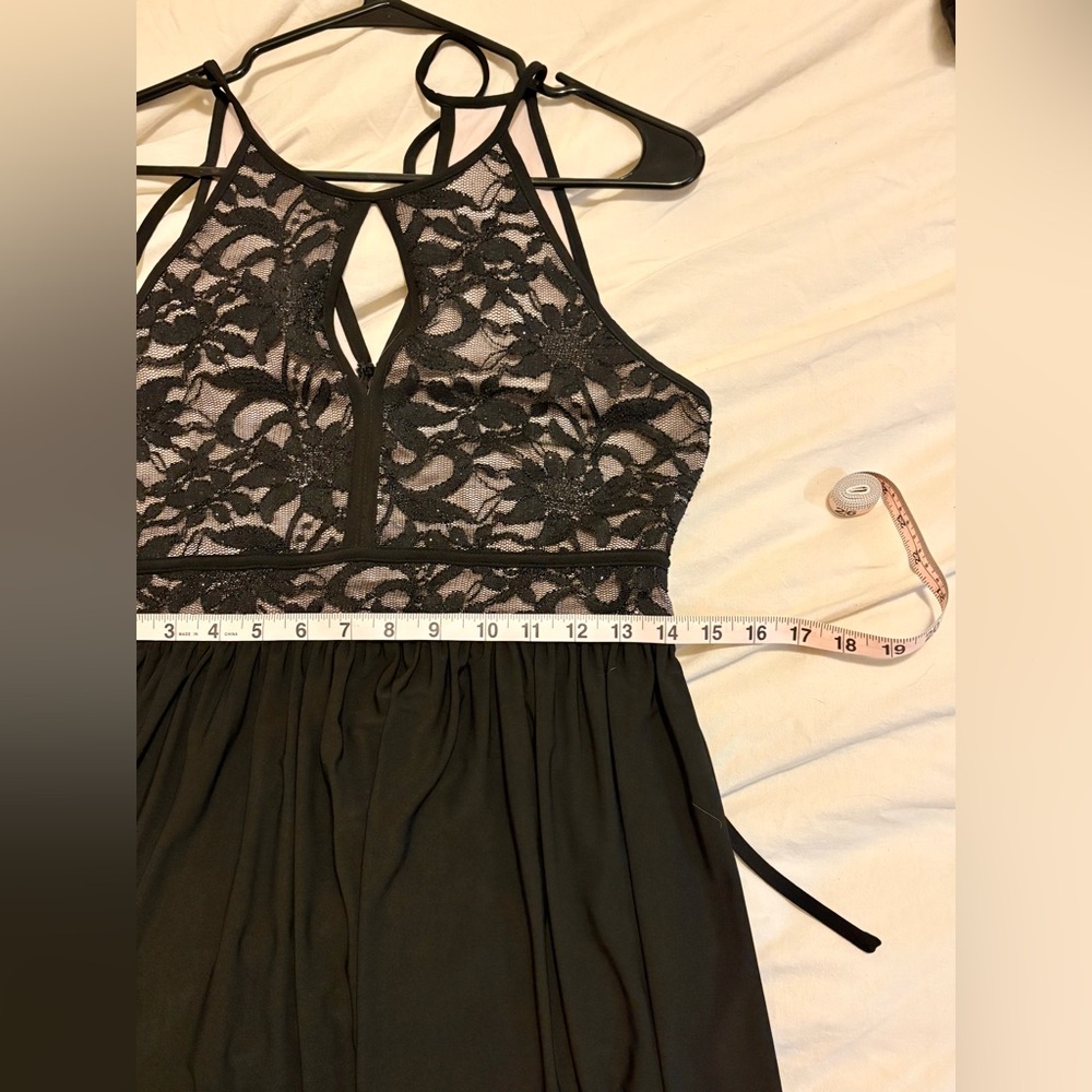 Nightway lace halter top gown - Picture 6 of 6